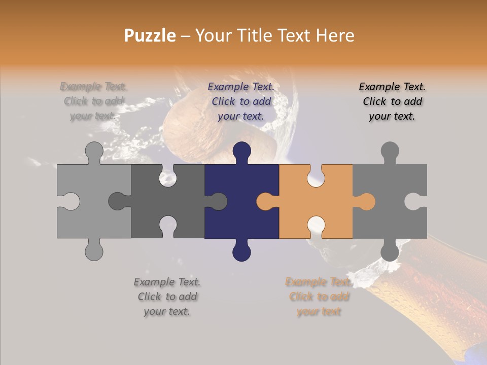 Cork Photography Shot PowerPoint Template