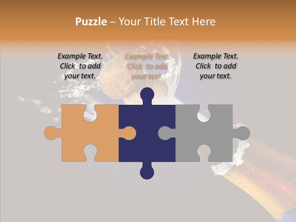 Cork Photography Shot PowerPoint Template