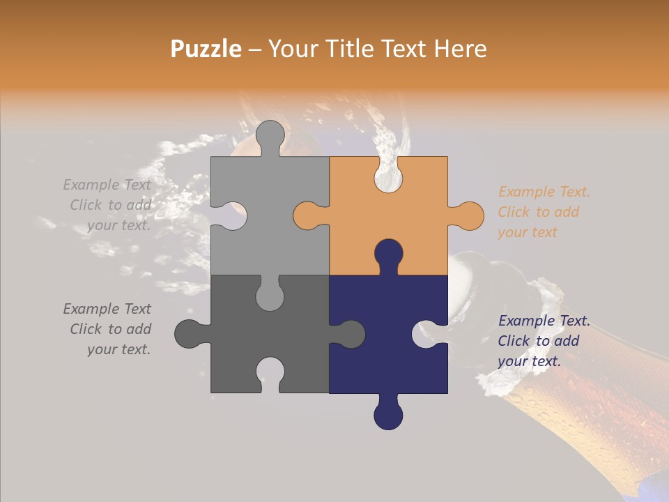 Cork Photography Shot PowerPoint Template