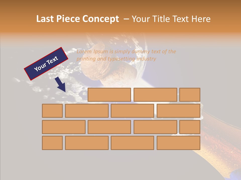 Cork Photography Shot PowerPoint Template