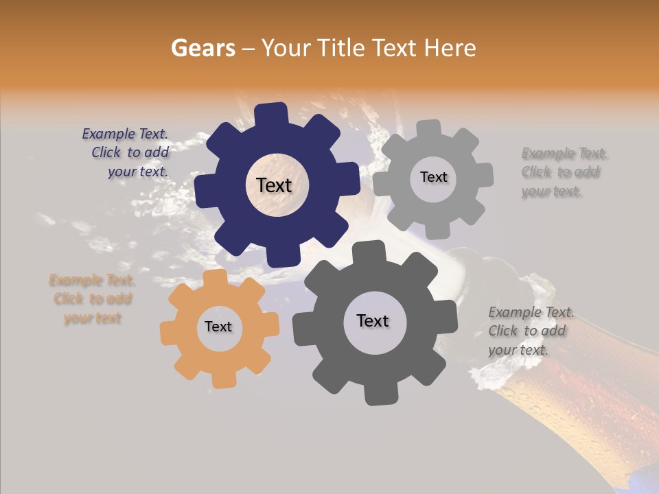 Cork Photography Shot PowerPoint Template