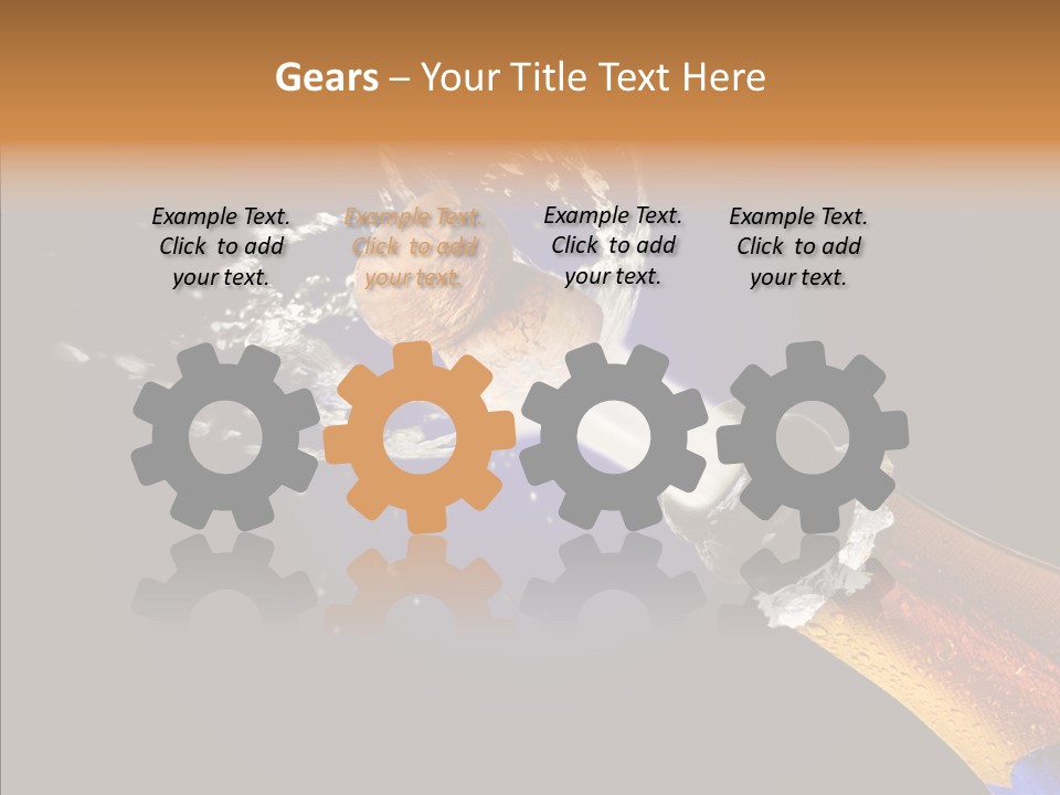 Cork Photography Shot PowerPoint Template