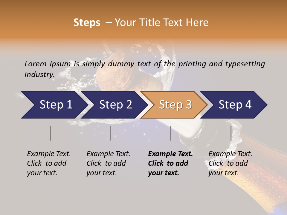 Cork Photography Shot PowerPoint Template