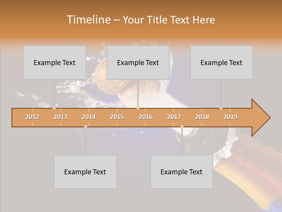 Cork Photography Shot PowerPoint Template