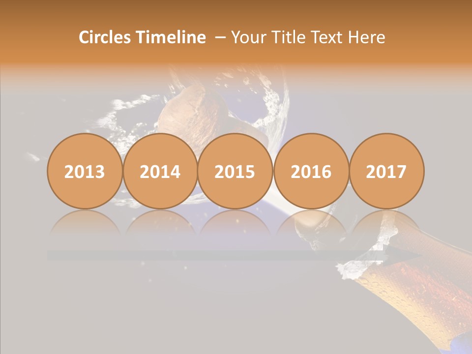 Cork Photography Shot PowerPoint Template