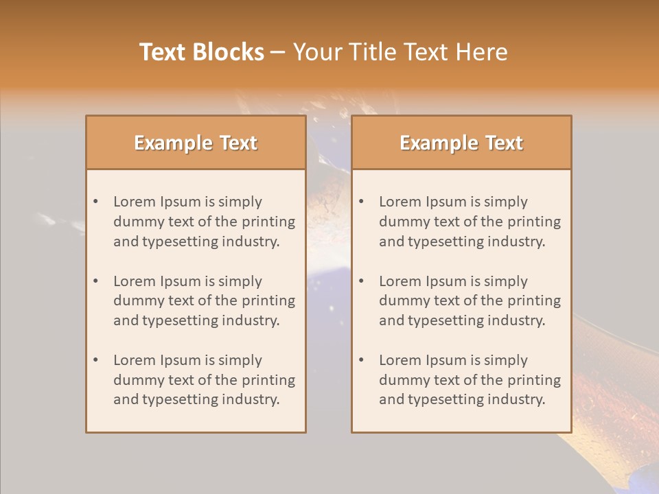 Cork Photography Shot PowerPoint Template