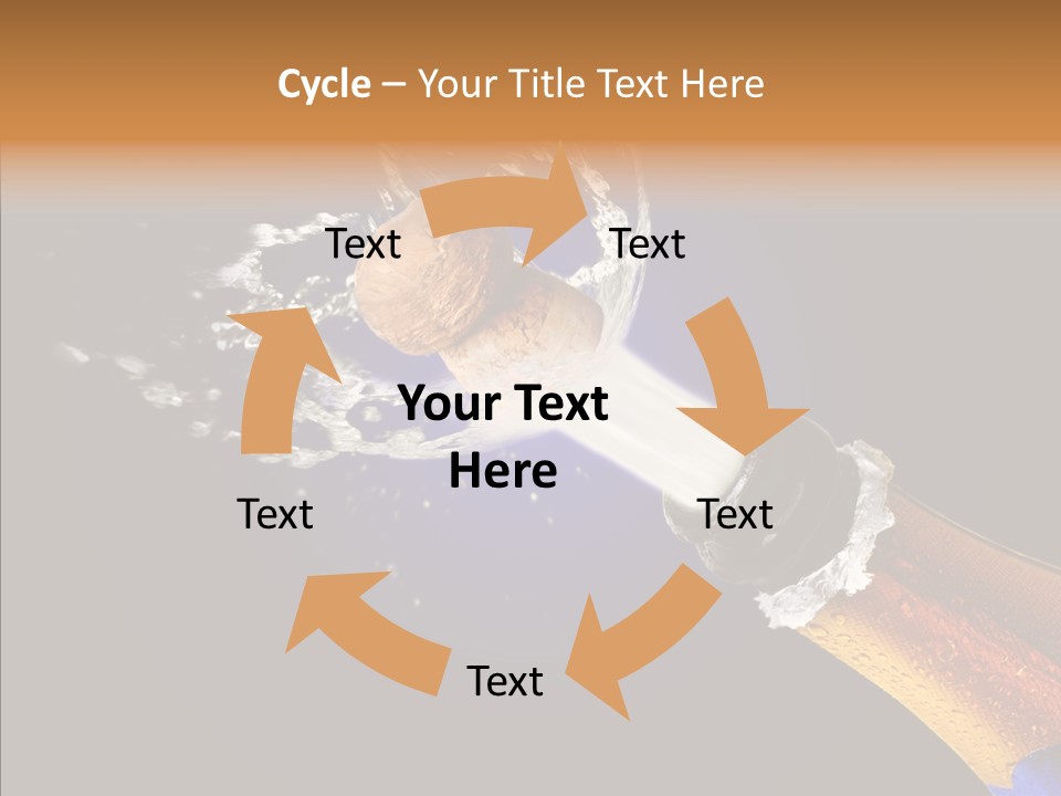 Cork Photography Shot PowerPoint Template