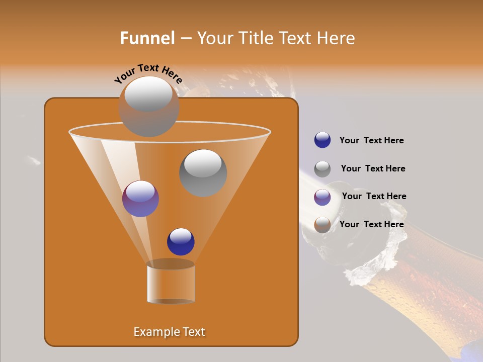 Cork Photography Shot PowerPoint Template
