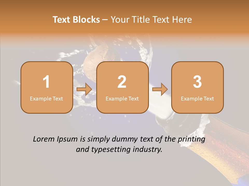 Cork Photography Shot PowerPoint Template