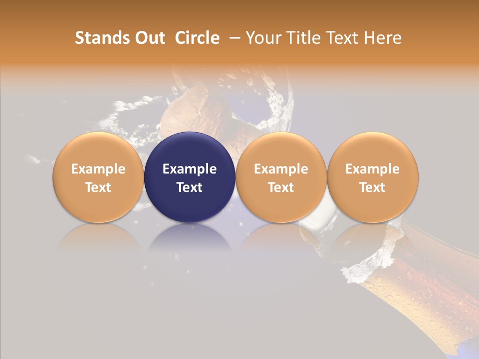 Cork Photography Shot PowerPoint Template