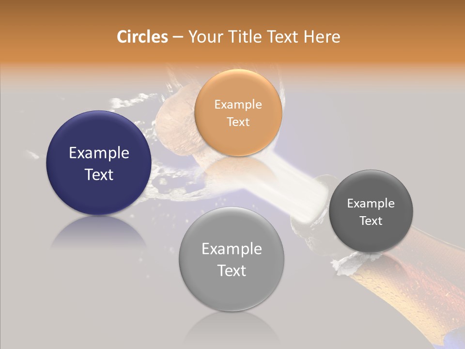 Cork Photography Shot PowerPoint Template