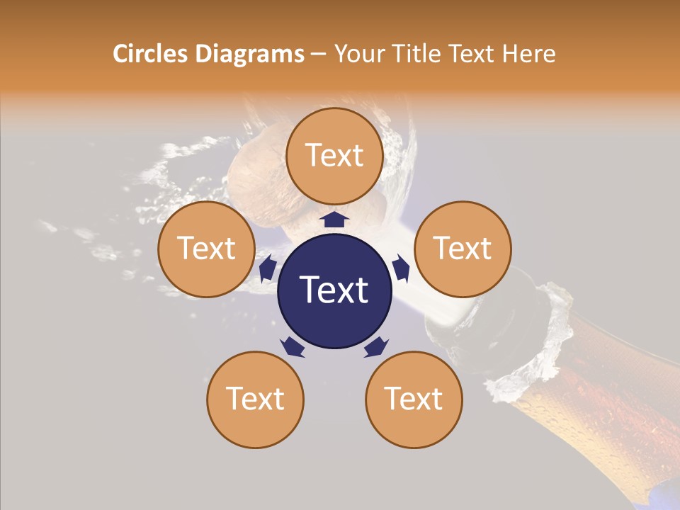 Cork Photography Shot PowerPoint Template