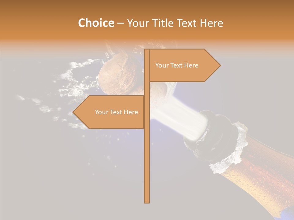 Cork Photography Shot PowerPoint Template