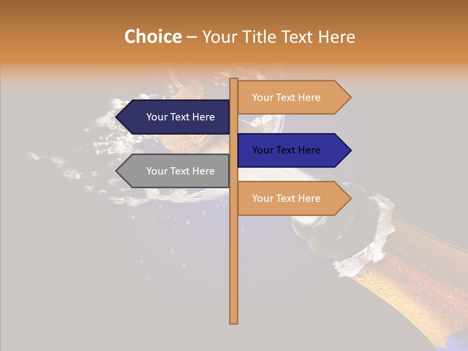 Cork Photography Shot PowerPoint Template