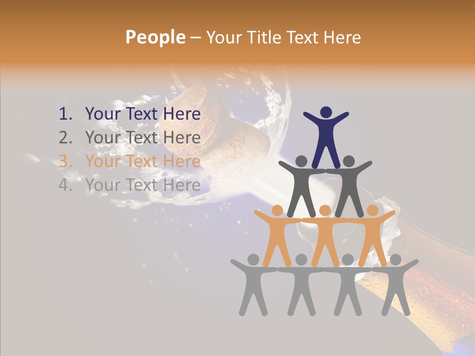 Cork Photography Shot PowerPoint Template