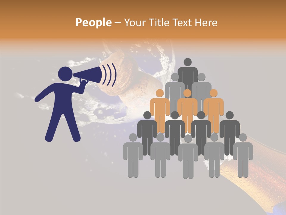 Cork Photography Shot PowerPoint Template