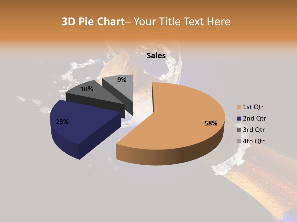 Cork Photography Shot PowerPoint Template
