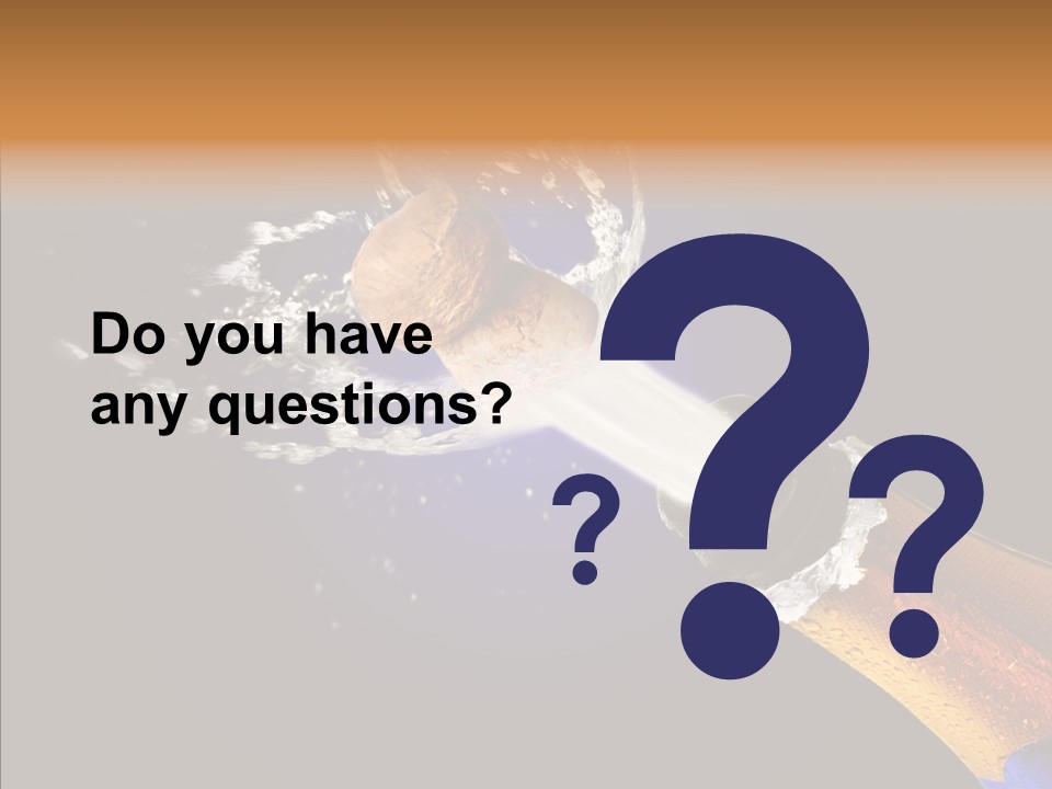 Cork Photography Shot PowerPoint Template