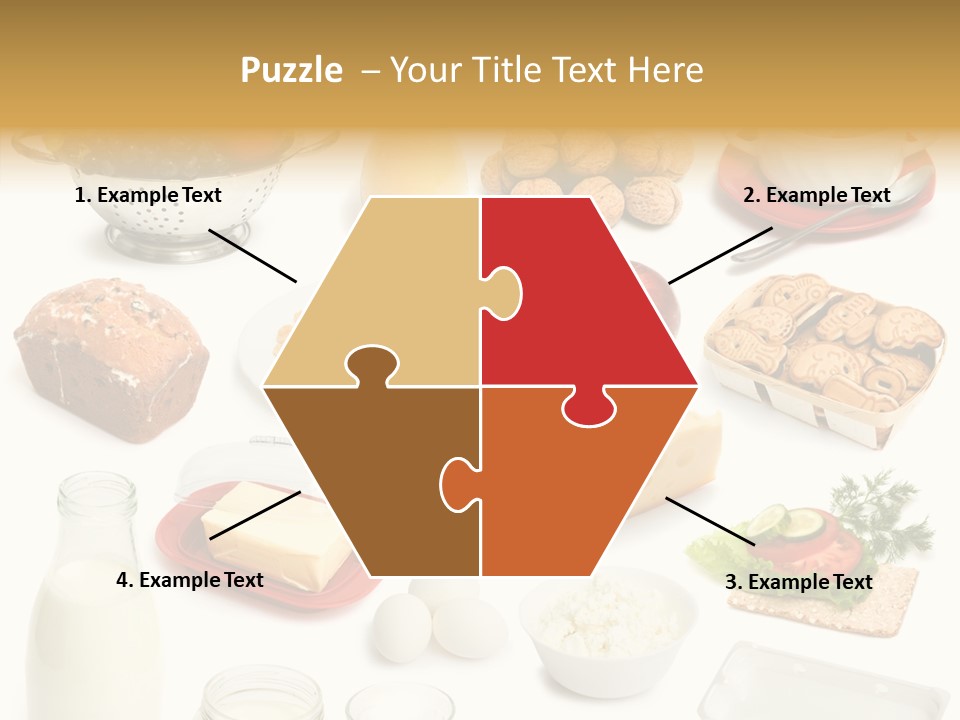 Honey Bread Butter PowerPoint Template