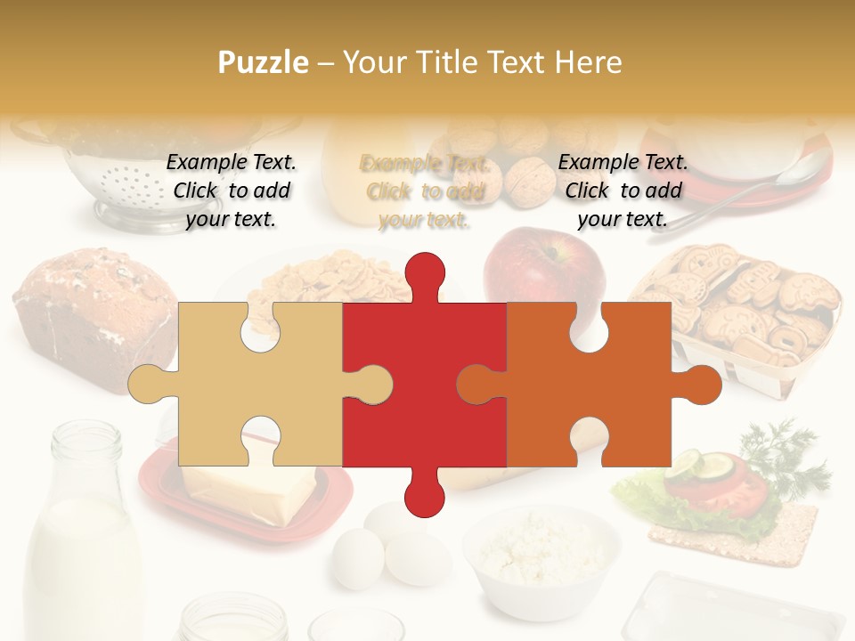 Honey Bread Butter PowerPoint Template