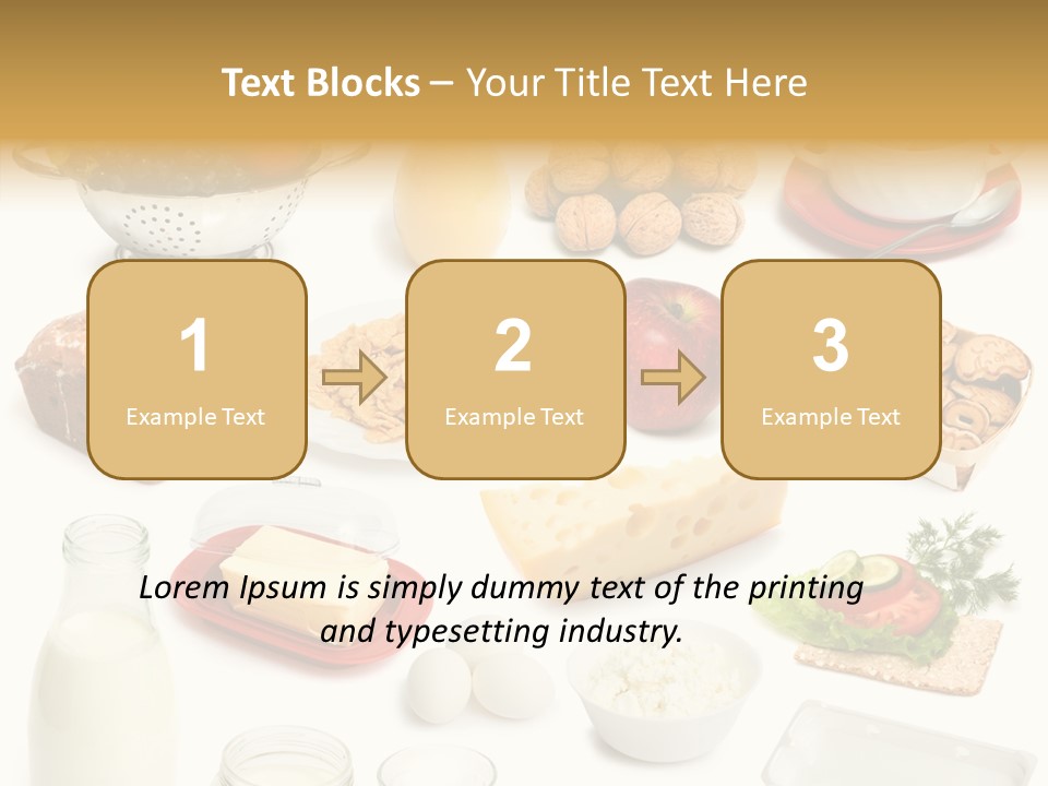 Honey Bread Butter PowerPoint Template