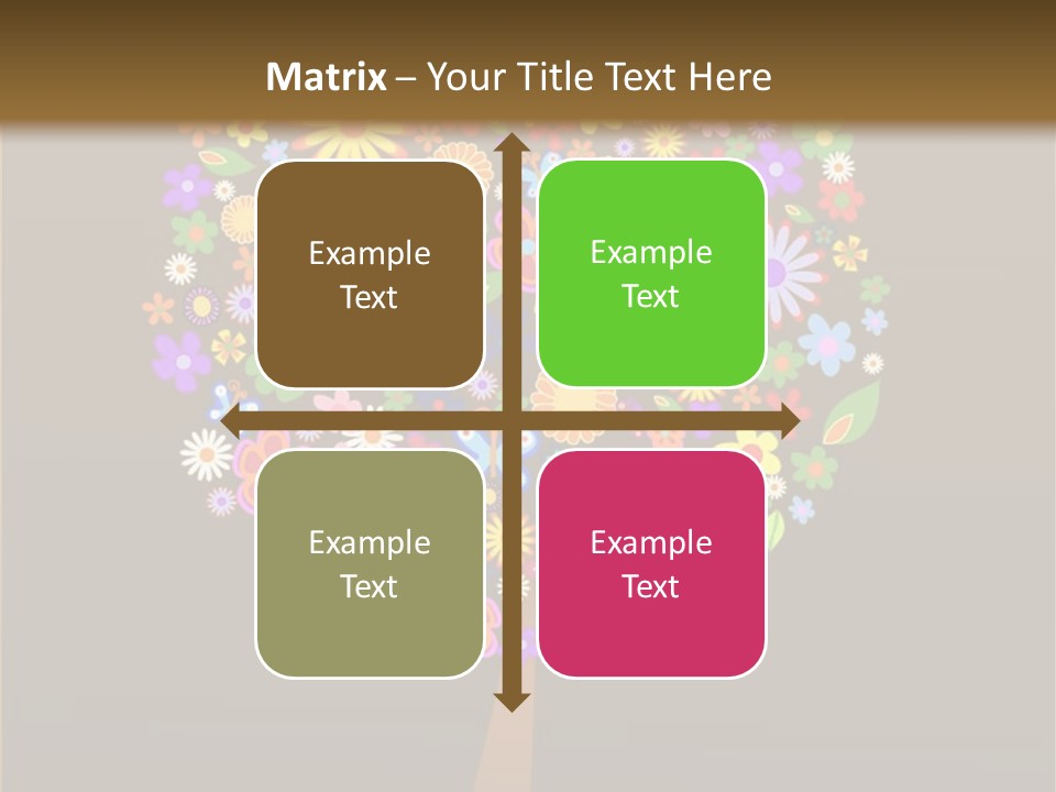 Marriage Green Black PowerPoint Template