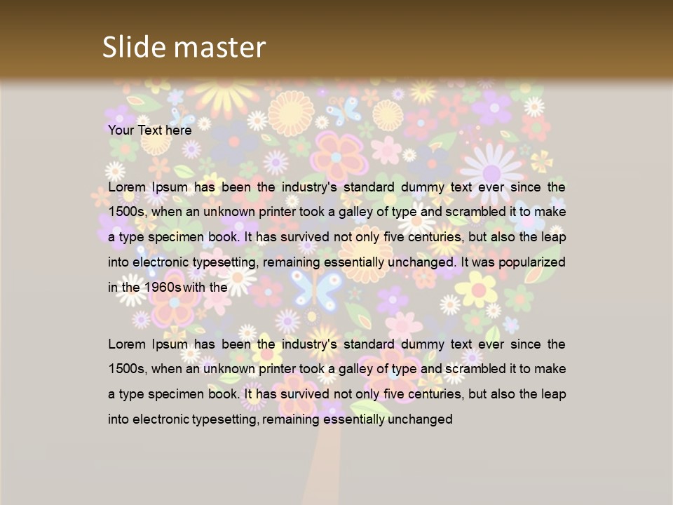 Marriage Green Black PowerPoint Template