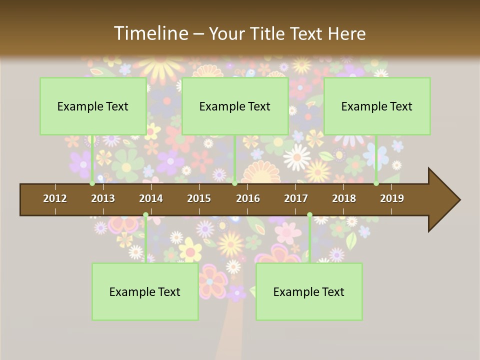 Marriage Green Black PowerPoint Template