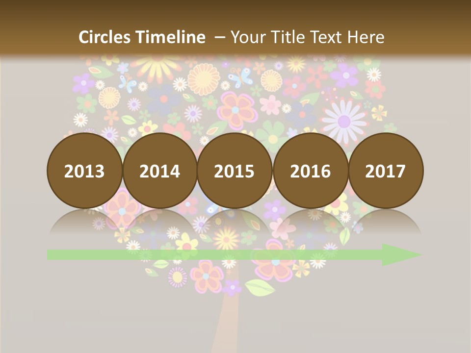 Marriage Green Black PowerPoint Template