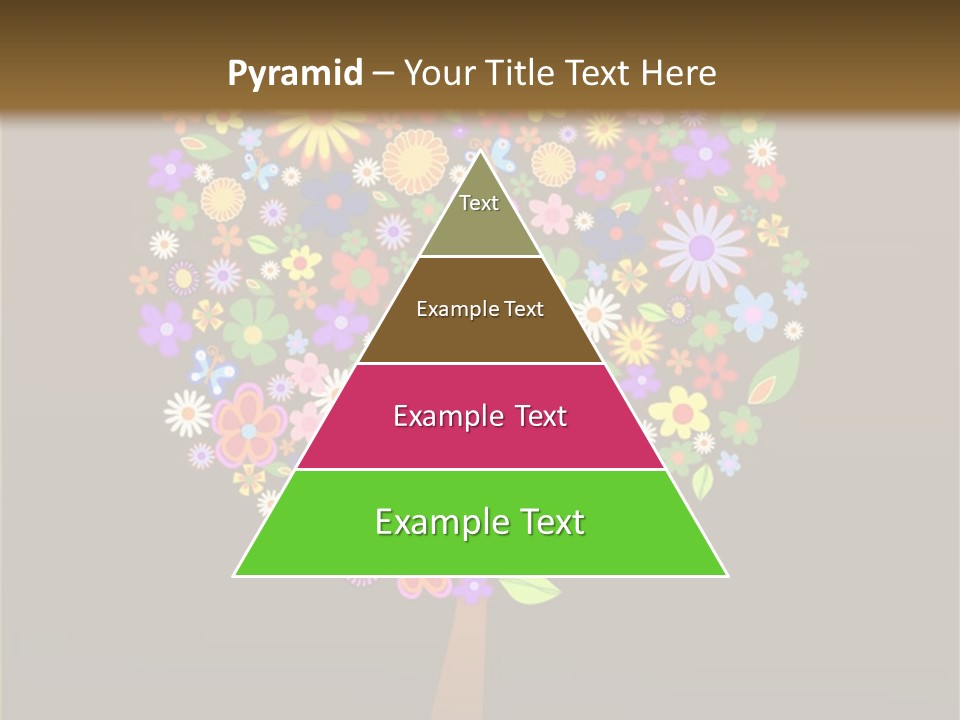 Marriage Green Black PowerPoint Template