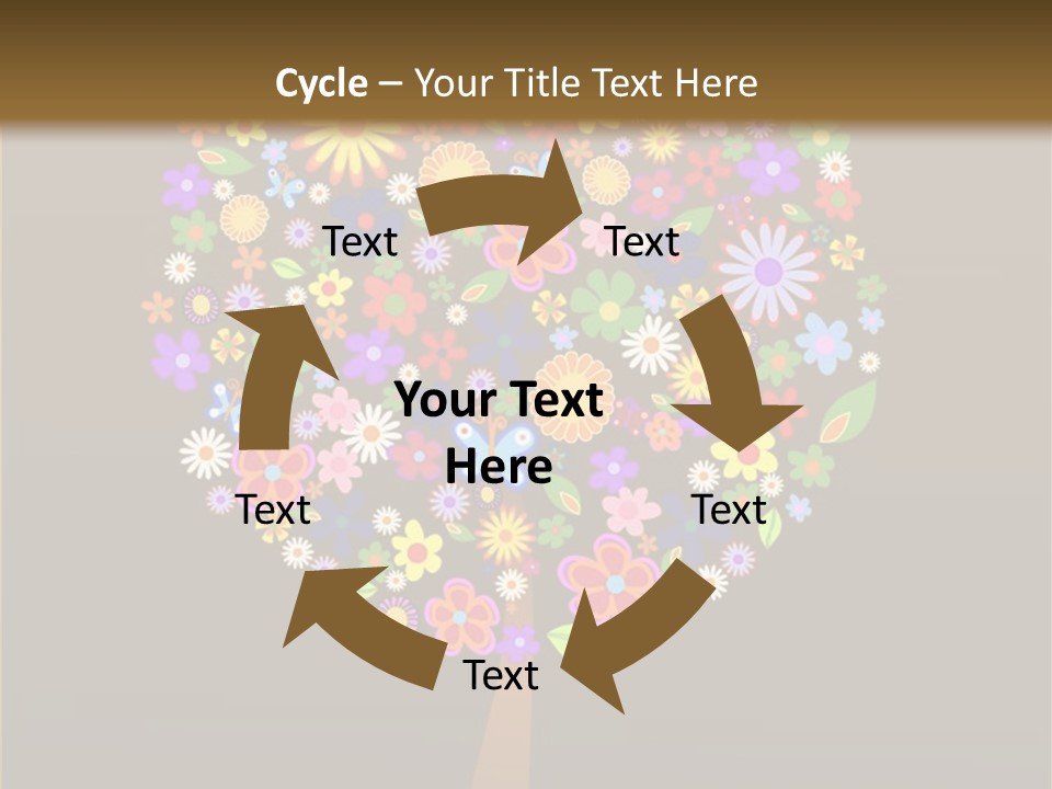 Marriage Green Black PowerPoint Template