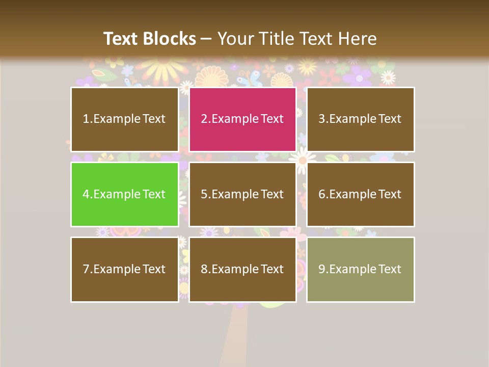 Marriage Green Black PowerPoint Template