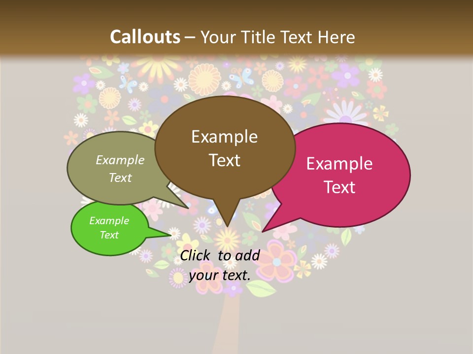 Marriage Green Black PowerPoint Template