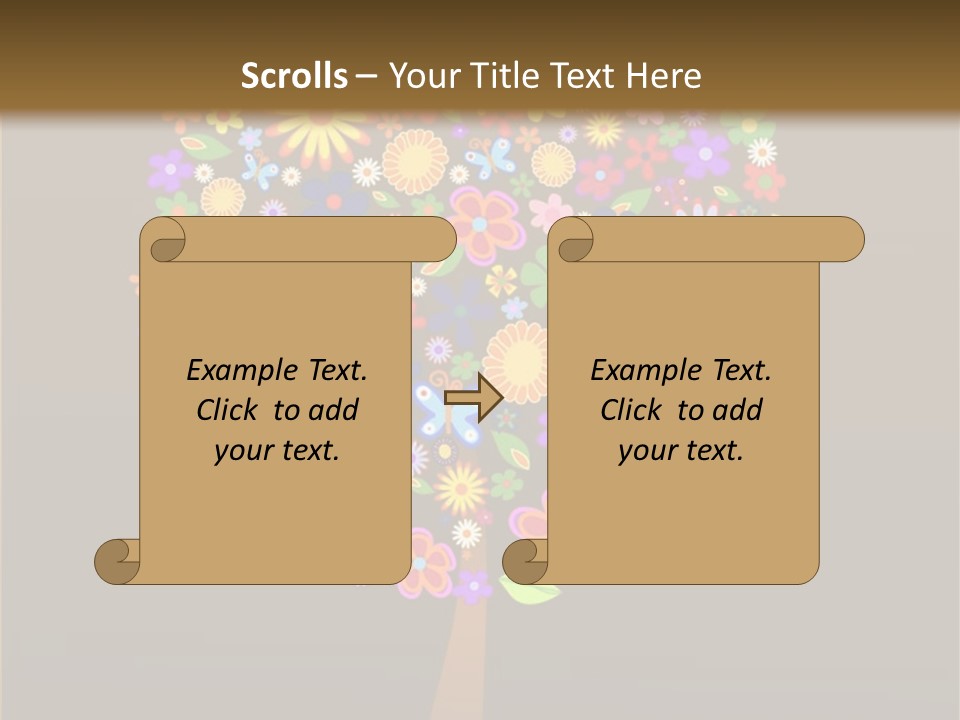 Marriage Green Black PowerPoint Template