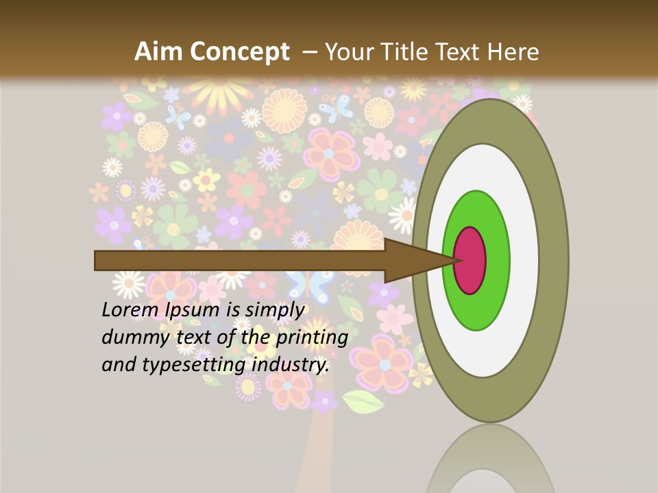 Marriage Green Black PowerPoint Template