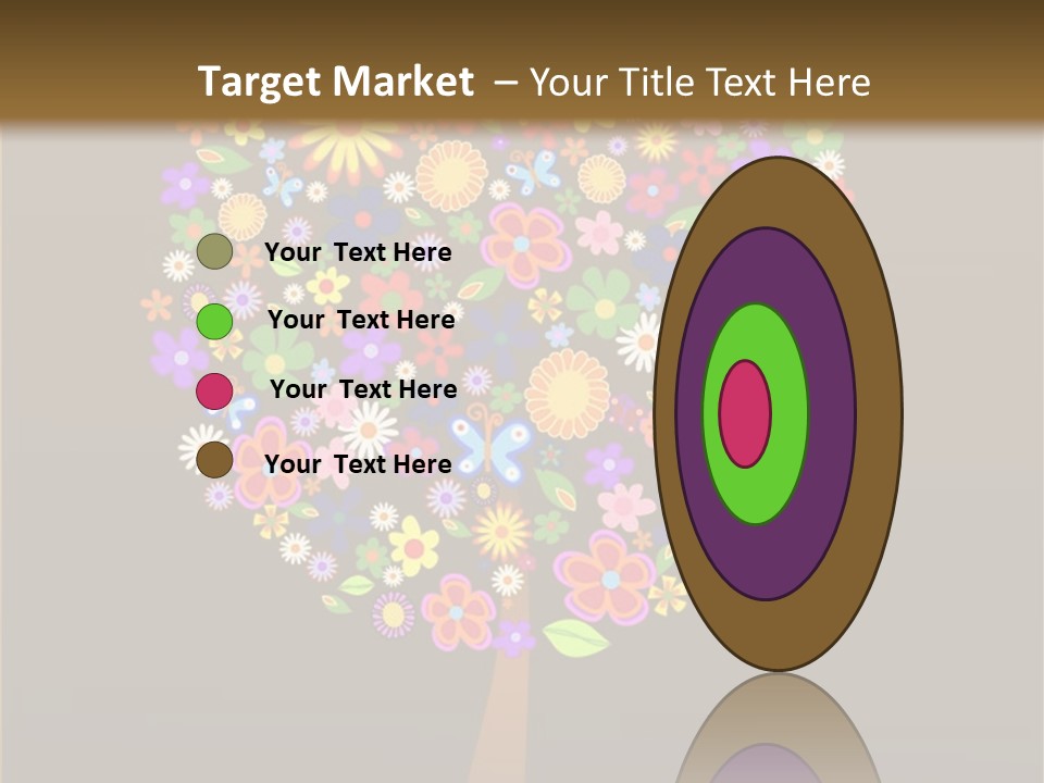 Marriage Green Black PowerPoint Template