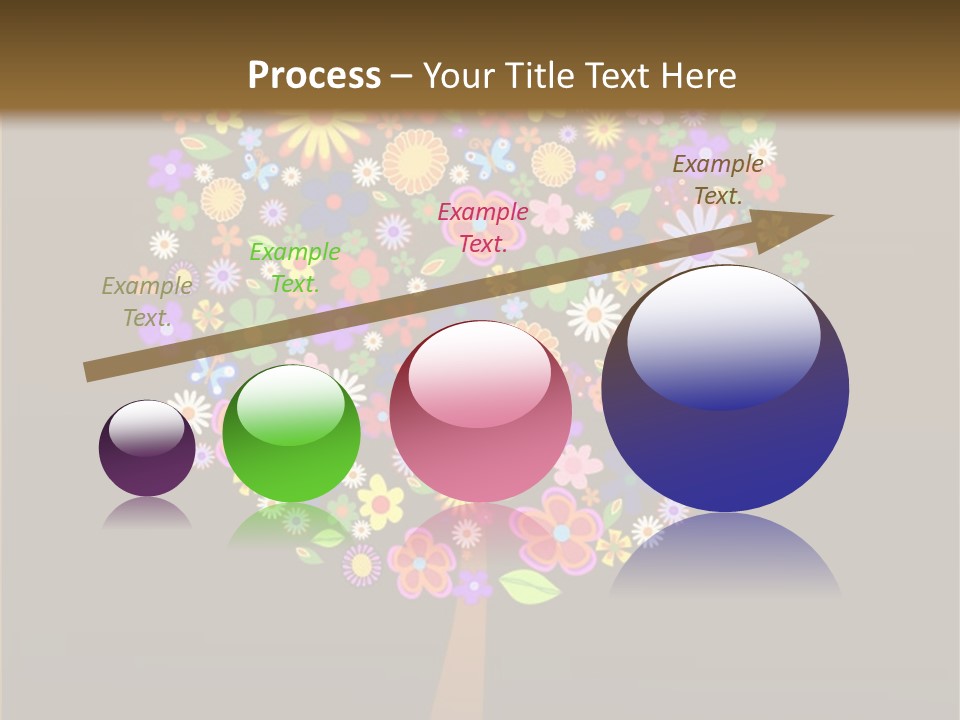 Marriage Green Black PowerPoint Template