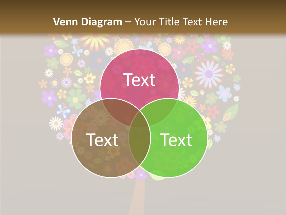 Marriage Green Black PowerPoint Template