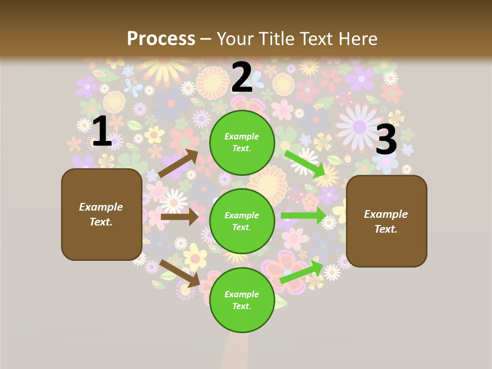 Marriage Green Black PowerPoint Template