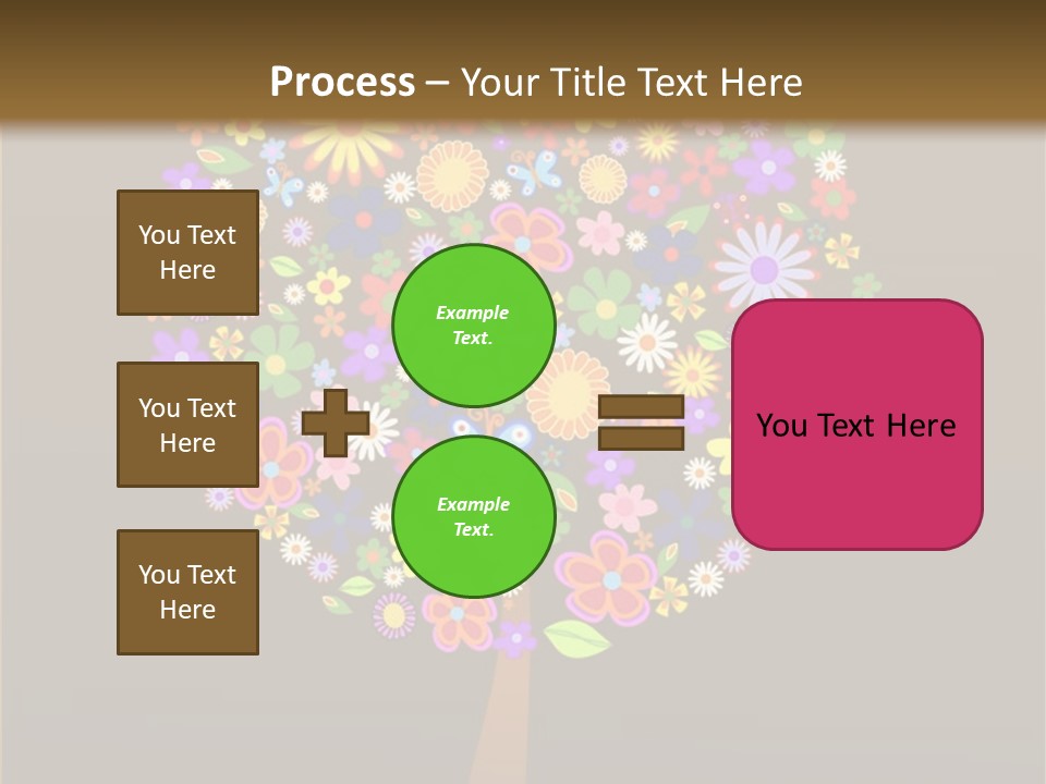 Marriage Green Black PowerPoint Template
