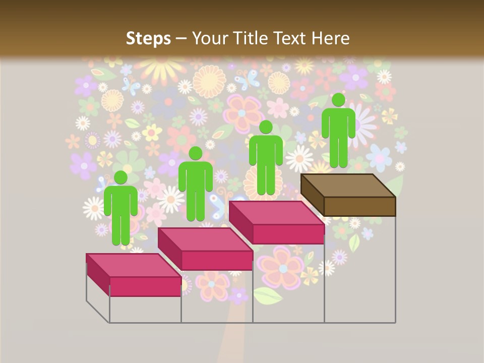 Marriage Green Black PowerPoint Template