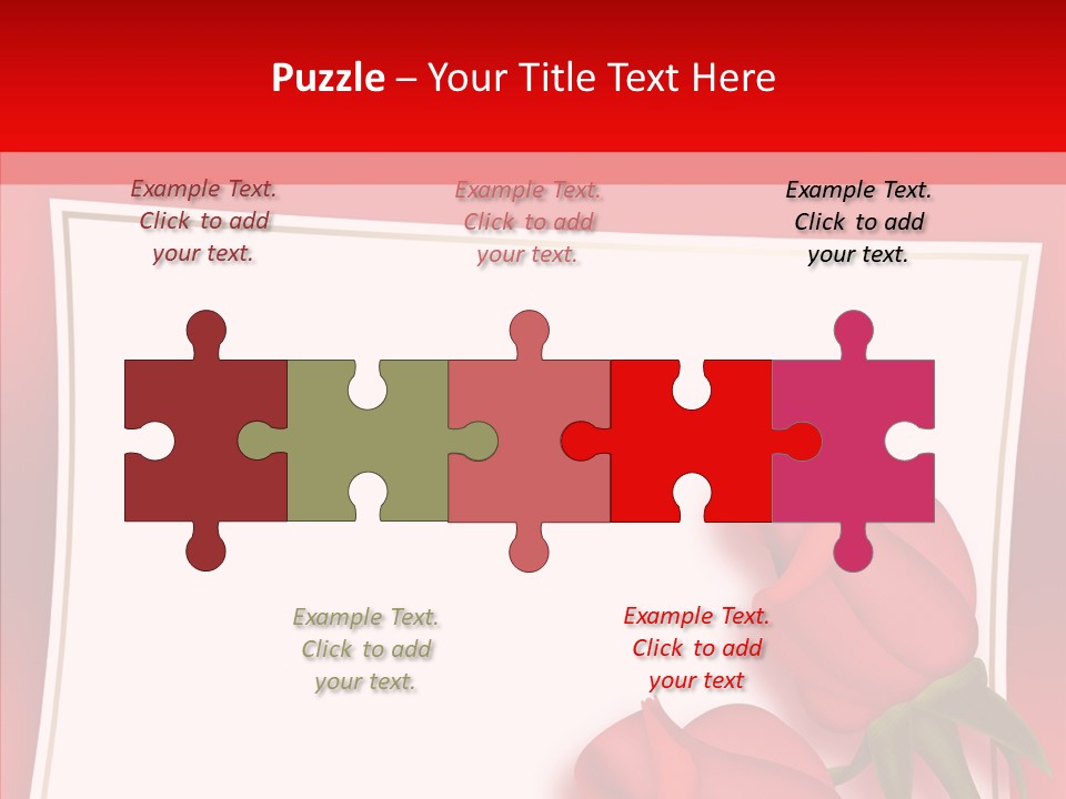 Illustration White Space PowerPoint Template