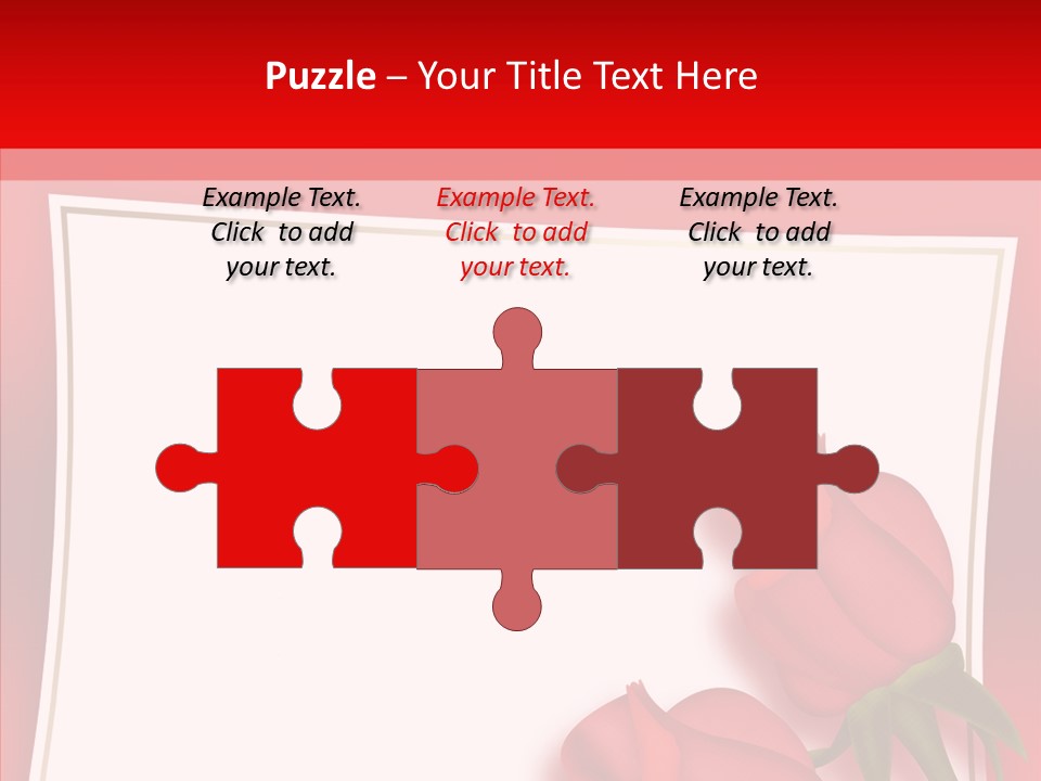 Illustration White Space PowerPoint Template