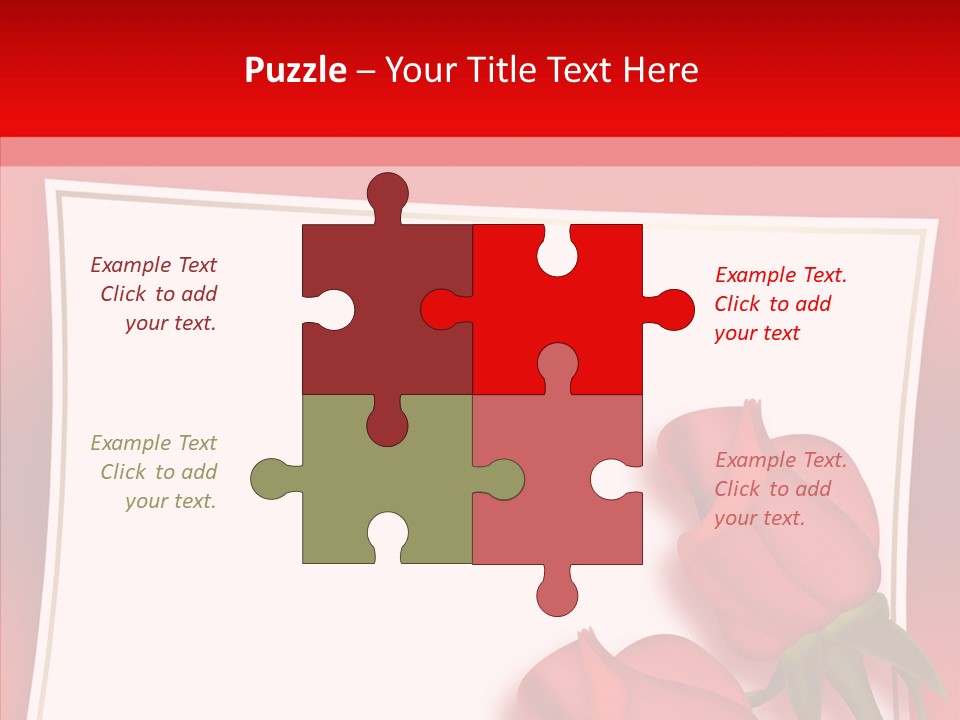 Illustration White Space PowerPoint Template