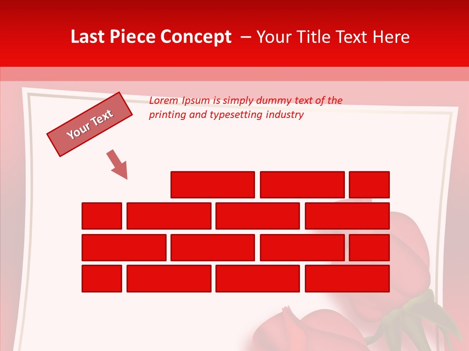 Illustration White Space PowerPoint Template