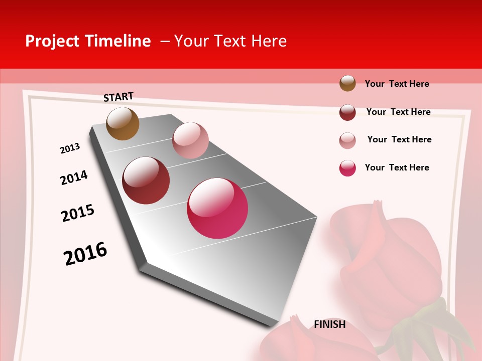 Illustration White Space PowerPoint Template