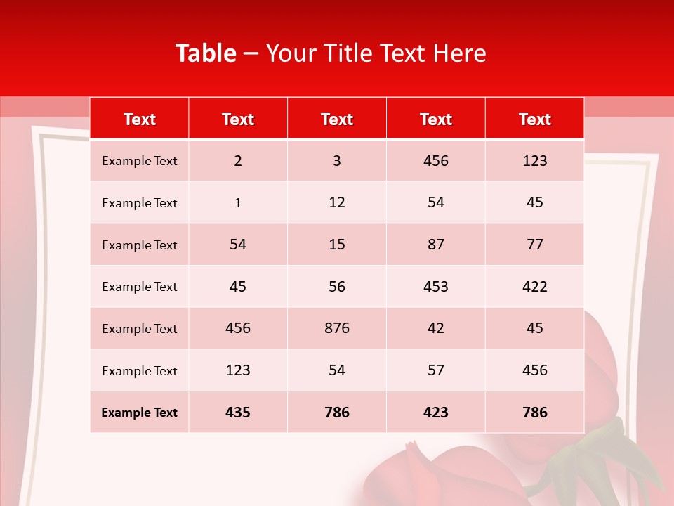 Illustration White Space PowerPoint Template