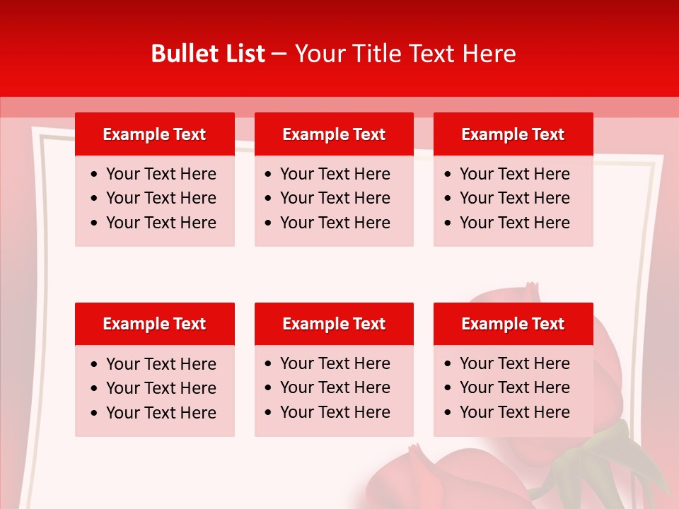 Illustration White Space PowerPoint Template