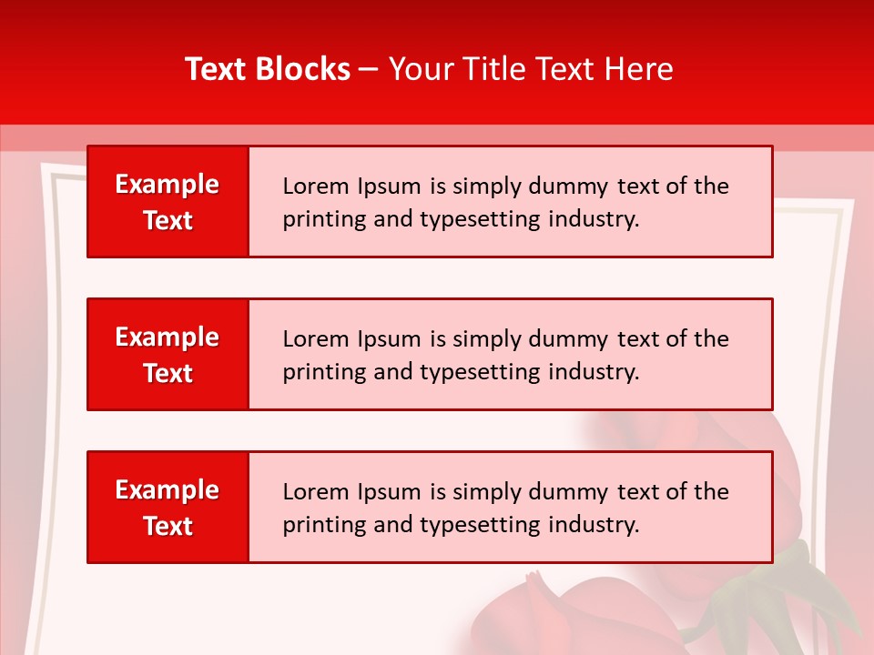 Illustration White Space PowerPoint Template