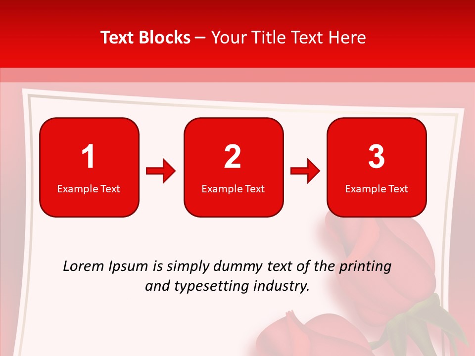 Illustration White Space PowerPoint Template